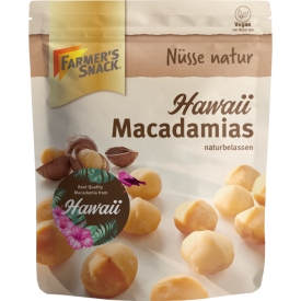 Farmers Snack Hawaii Macadamias Naturbelassen & aromatisch Farmers Snack Hawaii Macadamias Naturbelassen & aromatisch