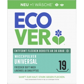ecover Vollwaschmittel Pulver Universal, 19 Wl ecover Vollwaschmittel Pulver Universal, 19 Wl