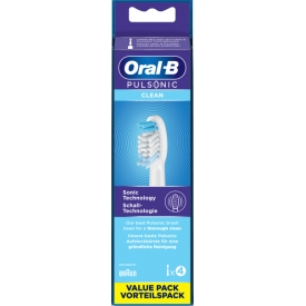 Oral-b By Braun Aufsteckbürste Pulsonic Clean 4er Oral-b By Braun Aufsteckbürste Pulsonic Clean 4er