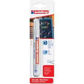 Edding Kreidemarker 4095 weiss Blisterkarte