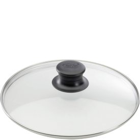 Elo Glasdeckel 24cm mit Edelstahlrand u.Kunststoffknopf Elo Glasdeckel 24cm mit Edelstahlrand u.Kunststoffknopf