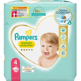 Pampers Windeln Premium Protection Größe 4 Maxi, 9-14 kg, Einzelpack Pampers Windeln Premium Protection Größe 4 Maxi, 9-14 kg, Einzelpack