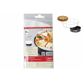  DEMMLER Backpapier Zuschnitte Ø37cm weiß 10 Stück