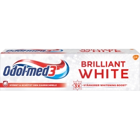 Odol Med 3 Zahncreme Brilliant White Odol Med 3 Zahncreme Brilliant White