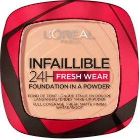 LOreal Paris Foundation Puder Infaillible 24H Fresh Wear 245 Golden Honey
