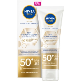 NIVEA SUN Sonnenfluid Gesicht, Anti Pigmentflecken LSF 50 NIVEA SUN Sonnenfluid Gesicht, Anti Pigmentflecken LSF 50