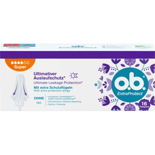 O.B. Tampons Extra Protect Super