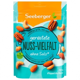 Seeberger Nussmischung, Nuss-Vielfalt, geröstet Seeberger Nussmischung, Nuss-Vielfalt, geröstet