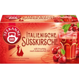 Teekanne Früchtetee Italienische Süßkirsche, Beutel Teekanne Früchtetee Italienische Süßkirsche, Beutel