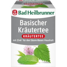 Bad Heilbrunner Kräutertee Basisch mit Zink (8 Beutel) Bad Heilbrunner Kräutertee Basisch mit Zink (8 Beutel)