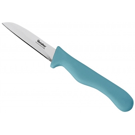 Metaltex Basic Gemüsemesser mit Kunststoffgriff aquamarin