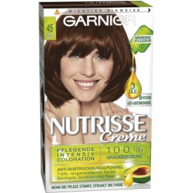 Garnier Dauerhafte Haarfabe Intensiv Coloration Nutrisse 45 Schokbraun Garnier Dauerhafte Haarfabe Intensiv Coloration Nutrisse 45 Schokbraun