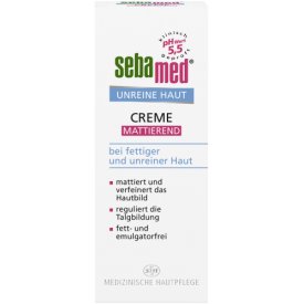 Sebamed Gesichtscreme unreine Haut mattierend Sebamed Gesichtscreme unreine Haut mattierend