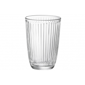 Bormioli Rocco Longdrinkbecher Line klar 39cl H12cm Ø8,5cm 6er Set