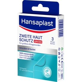 Hansaplast Pflaster Strips Zweite Haut Groß