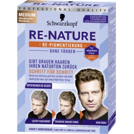 Schwarzkopf Re-Nature Re-Pigmetierungs-Creme Medium Mittelblond Mittelbraun Stufe 0