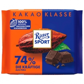 Ritter Sport Kakao 74% Die Kräftige Ritter Sport Kakao 74% Die Kräftige