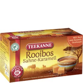 Teekanne Rooibos Sahne Karam 20 Stück