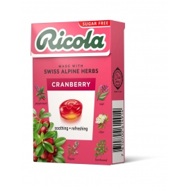 Ricola Cranberry Bonbons zuckerfrei Ricola Cranberry Bonbons zuckerfrei