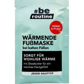 #b.e. ROUTINE Fuß-Maske wärmend