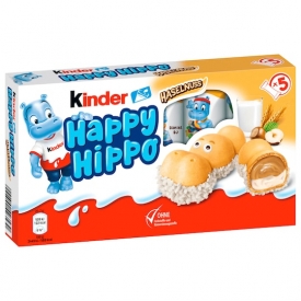 Ferrero Kinder Happy Hippo Haselnuss Keks Ferrero Kinder Happy Hippo Haselnuss Keks