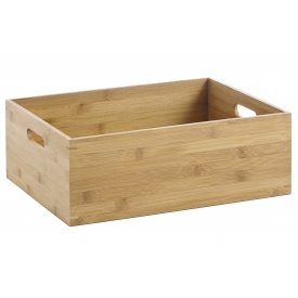 Zeller Present Aufbewahrungskiste Bambus 40x30x14cm Zeller Present Aufbewahrungskiste Bambus 40x30x14cm