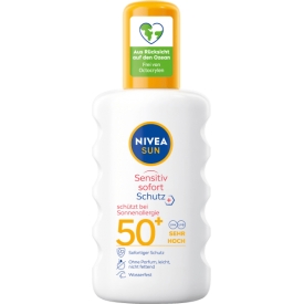 NIVEA SUN Sensitiv Sofort-Schutz Anti-Sonnenallergie Spray LSF 50 NIVEA SUN Sensitiv Sofort-Schutz Anti-Sonnenallergie Spray LSF 50