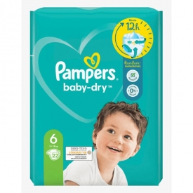 Pampers Windeln Baby Dry Gr.6 Extra Large, 13-18 kg, Einzelpack Pampers Windeln Baby Dry Gr.6 Extra Large, 13-18 kg, Einzelpack