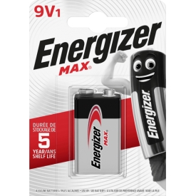 Energizer Batterie Max 9Volt Alkali-Mangan Energizer Batterie Max 9Volt Alkali-Mangan