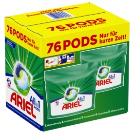 Ariel Textilwaschmittel Pods Universal 76 Pods Ariel Textilwaschmittel Pods Universal 76 Pods