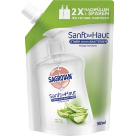 Sagrotan Flüssigseife Nachfüller Aloe Vera Sagrotan Flüssigseife Nachfüller Aloe Vera