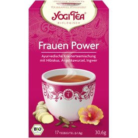 Yogi Tea Kräutertee Power Frau mit Hibiskus, Angelikawurzel & Ingwer Yogi Tea Kräutertee Power Frau mit Hibiskus, Angelikawurzel & Ingwer