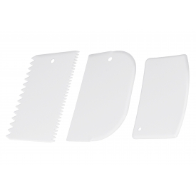 Metaltex Teigspachtel Kunststoff 3er Metaltex Teigspachtel Kunststoff 3er