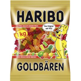 Haribo GOLDBÄREN 1 Kg-Beutel Haribo GOLDBÄREN 1 Kg-Beutel