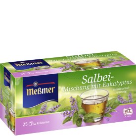 Meßmer Salbei-Tee, 25 x 1,75 g Meßmer Salbei-Tee, 25 x 1,75 g