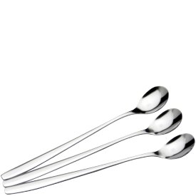 Chg Joghurt-/Longdrinklöffel Edelstahl 19cm 3Stück Chg Joghurt-/Longdrinklöffel Edelstahl 19cm 3Stück
