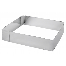 Kaiser Backrahmen Patisserie ausziehbar 24-46x20-38cm Edelstahl Kaiser Backrahmen Patisserie ausziehbar 24-46x20-38cm Edelstahl