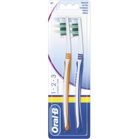 Oral-B Zahnbürste 1-2-3 Classic mittel Oral-B Zahnbürste 1-2-3 Classic mittel