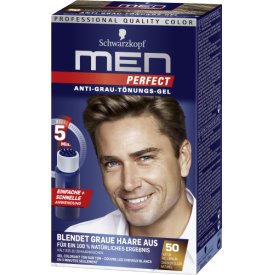 Men perfect Haartönung Anti-Grau 50 Natur Hellbraun Stufe 2 Men perfect Haartönung Anti-Grau 50 Natur Hellbraun Stufe 2
