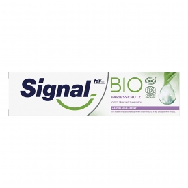 Signal Zahncreme Bio Kariesschutz Antiplaque Effekt Signal Zahncreme Bio Kariesschutz Antiplaque Effekt