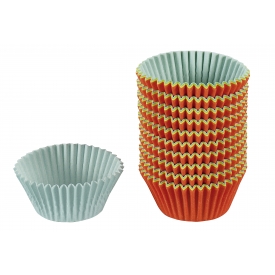 Kaiser Papierbackförmchen Mini-Muffin Ø4,5cm farbig sortiert 150er Pack