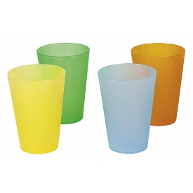 Wüllner & Kaiser Trinkbecher 0,4 l transluzente Farben Wüllner & Kaiser Trinkbecher 0,4 l transluzente Farben