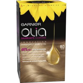 Garnier Dauerhafte Haarfabe Olia 8.0 Naturblond Garnier Dauerhafte Haarfabe Olia 8.0 Naturblond