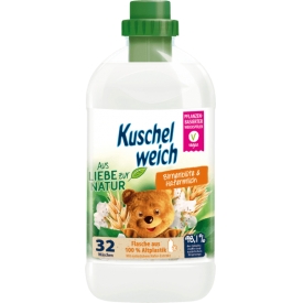 Kuschelweich Weichspüler Aus Liebe zur Natur Birnenblüte & Hafermilch 0,75l Kuschelweich Weichspüler Aus Liebe zur Natur Birnenblüte & Hafermilch 0,75l