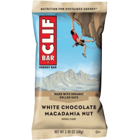 Clif Bar Energieriegel mit weißer Schokolade und Macadamia-Nüssen Clif Bar Energieriegel mit weißer Schokolade und Macadamia-Nüssen