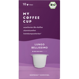 My-CoffeeCup Kaffeekapseln, Lungo, kompostierbar My-CoffeeCup Kaffeekapseln, Lungo, kompostierbar