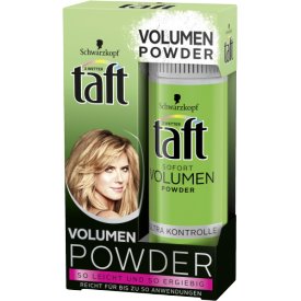 Schwarzkopf Drei Wetter Taft Haarpflege Powder Wahres Volumen Sofort Volumen alle Haartypen 