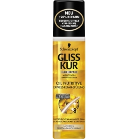 Gliss Kur Hair Repair Oil Nutritive Express Repair Spülung Gliss Kur Hair Repair Oil Nutritive Express Repair Spülung
