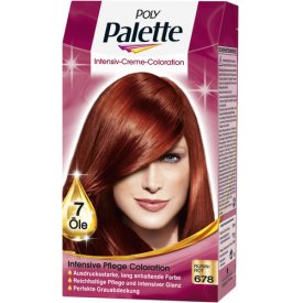 Poly Palette Dauerhafte Haarfarbe Intensiv Creme Coloration Rubinrot 678