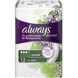 Always Inkontinenz Einlagen Discreet normal